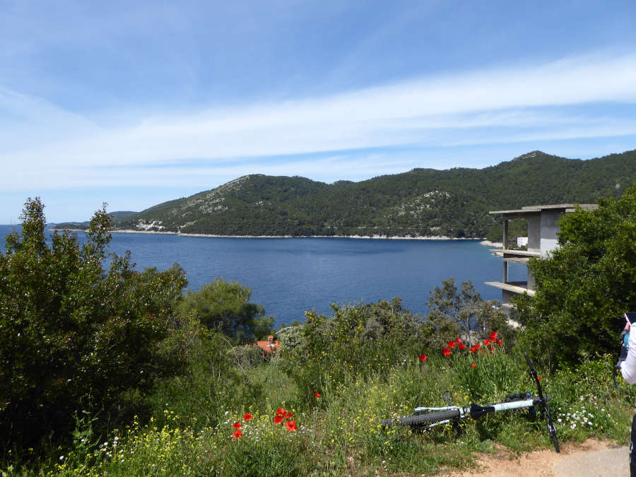 Pogled proti zalivu Gršćice