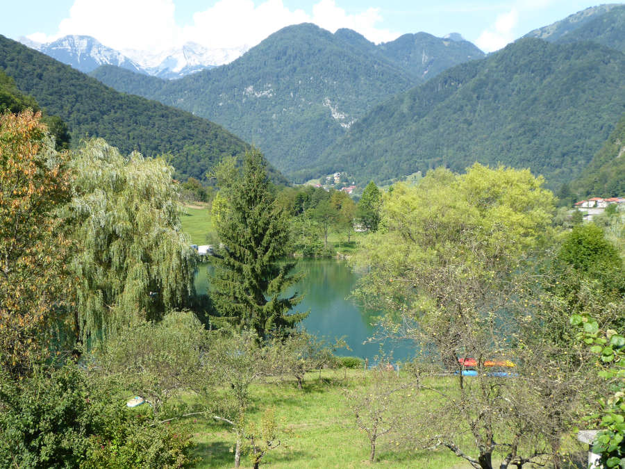 Soča v Mostu na Soči